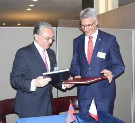 Malta and Armenia sign double taxation treaty